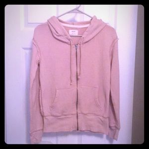 Aerie Dust Rose Zip Up Hoodie